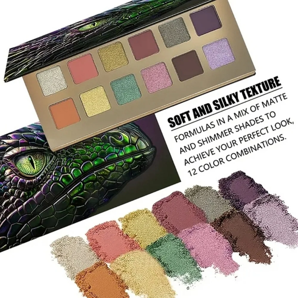 🆕️LIMITED EDITION KOMODO DRAGON 12 COLOR HIGHLY PIGMENTED EYESHADOW PALETTE